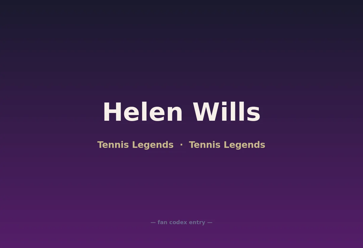 Helen Wills
